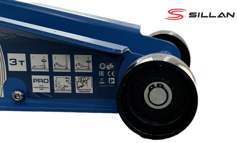 Домкрат 3 тонны новый дизайн Sillan колеса Домкрат 3 тонны новый дизайн Sillan колеса